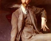 乔瓦尼 波尔蒂尼 : Portrait Of The Artist Lawrence Alexander Harrison